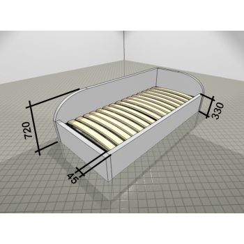 Кровать Corners Иванка 100x200 Кровать Corners Иванка 100x200