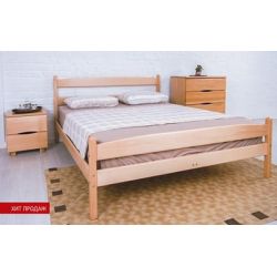 Кровать Микс мебель Мария Ликерия Бук 0,9/0,8 с изножьем