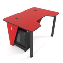 Геймерский игровой стол ZEUS™ IVAR-1200, красный/черный Геймерский игровой стол ZEUS™ IVAR-1200, красный/черный
