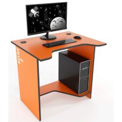 Стол геймерский  ZEUS™ Sputnik оранжевый-черный