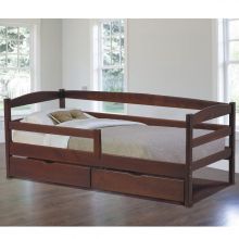 Кровать Roomerin Уно 80x190 с ящиками и защитным бортиком