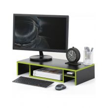 Подставка для монитора ZEUS Лига, черно-зеленая Подставка для монитора ZEUS Лига, черно-зеленая
