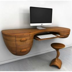 Навесной компьютерный стол MADERA (Эксклюзив)