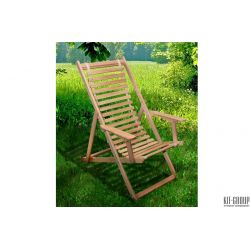 Шезлонг Пикник natural