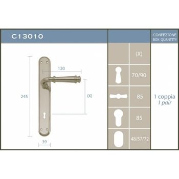 Ручка на планке Enrico Cassina С13010
