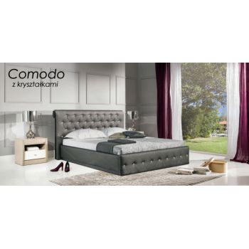 Кровать Bog Fran Comodo с кристалами 160x200 см