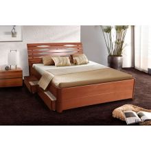 Кровать Микс мебель Мария Люкс Бук 140x200 с ящиками Кровать Микс мебель Мария Люкс Бук 140x200 с ящиками