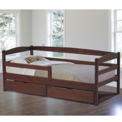 Кровать Roomerin Уно 80x190 с ящиками и защитным бортиком