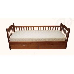 Кровать Микс мебель Уют Юниор с 1 забором 90x200