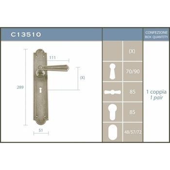Ручка на планке Enrico Cassina С13510