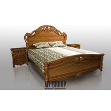 Кровать CFurniture Venecia 8929 180*200 орех Кровать CFurniture Venecia 8929 180*200 орех