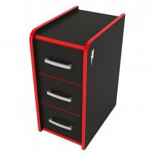 Мобильная тумба ZEUS™ T-Box, черный/красный Мобильная тумба ZEUS™ T-Box, черный/красный