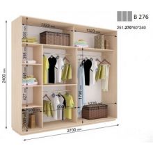 Шкаф-купе Дом В 276 (2700х600х2400)