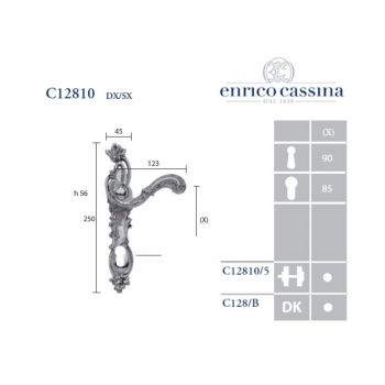Ручка на планке Enrico Cassina С12810