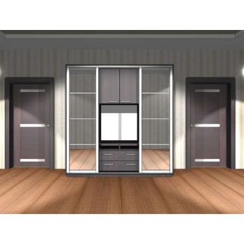 Шкаф-купе Камелот К 22 (2200х550х2200) Шкаф-купе Камелот К 22 (2200х550х2200)