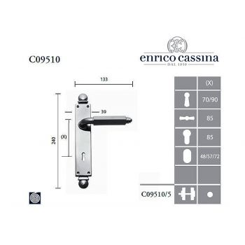 Ручка на планке Enrico Cassina С09510