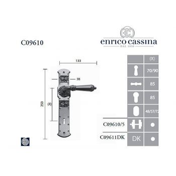 Ручка на планке Enrico Cassina С09610