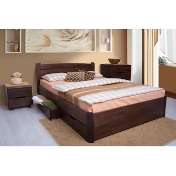 Кровать Микс мебель София Бук 120x200 с ящиками